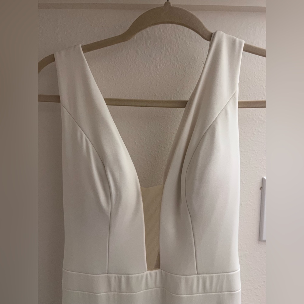 Jovani White Dress 22884 - Picture 10 of 16